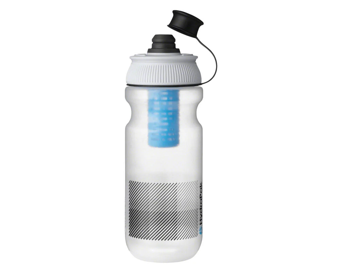 Hydrapak Breakaway+ Filter Water Bottle (Translucent/Grey) (20oz) - view 3